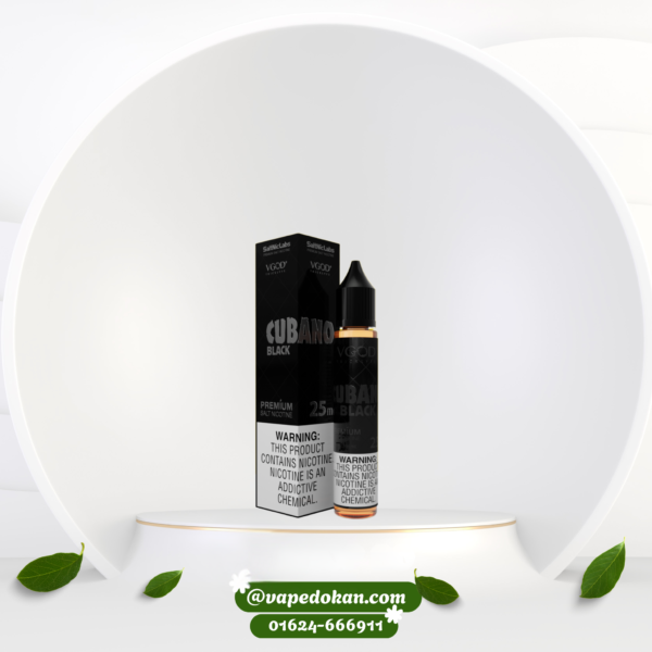 Vgod - Cubano Black salt 30 Ml