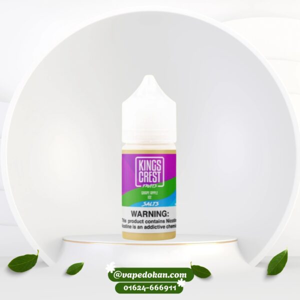 King crest - Grape Apple Ice Salts
