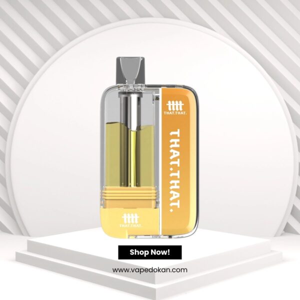 THAT THAT 12K Puff Pineapple Flavor Disposable Vape