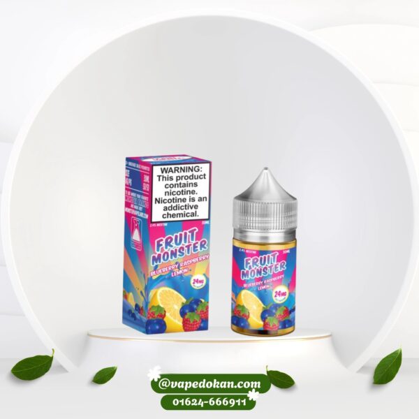 Fruit Monster Blueberry Rusberry lemon 30 Ml Salt