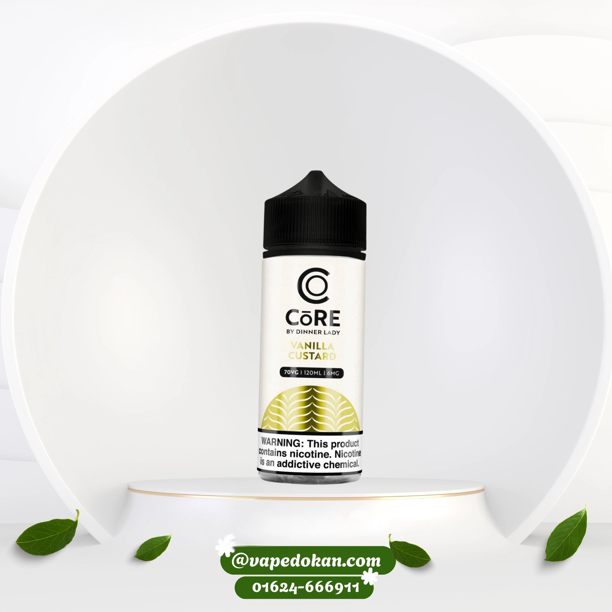 Core – Vanilla Custard 120 Ml 1 Core – Vanilla Custard 120 Ml