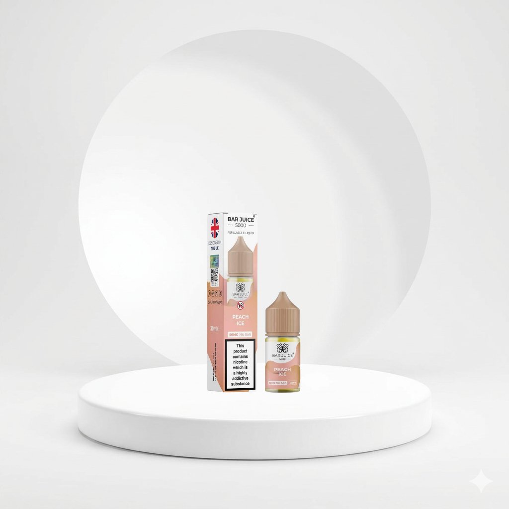 Bar Juice 5000 Peach Ice Nicsalt 30ml